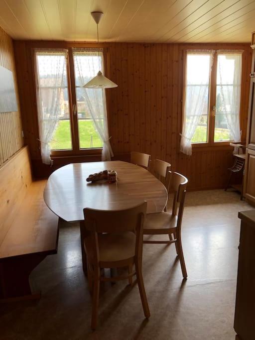 Ferienwohnung Auf Bauernhof Mit Hotpot Und Sauna Sumiswald 外观 照片